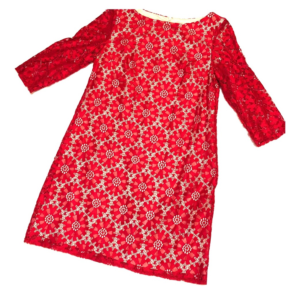 Jessica Howard Dress - Lace 3/4 Sleeve